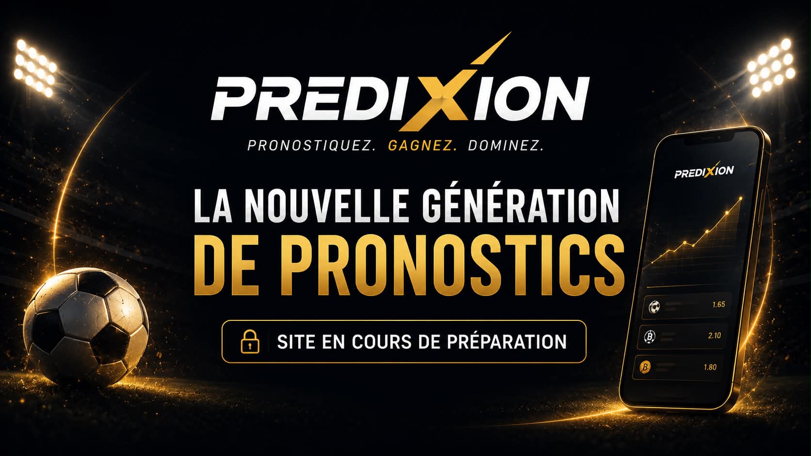 PREDIXION — site en cours de préparation